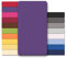 CelinaTex Jersey Spannbettlaken Lucina 90x200-100x200cm lila 100% Baumwolle gekämmt bis 26cm Matratzenhöhe Spannbettbezug, Leintuch, Bettlaken, elastisch, Strech, Oeko-Tex