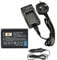 DSTE® BP-1030 Batterie Li-ION Rechargeable + DC124U Chargeur de Voyage et de Voiture Compatible avec Appareil Photo numérique Samsung NX200 NX210 NX300 NX300M NX500 NX1000 NX1100 NX2000 comme BP1030