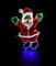 Garden Mile® Santa Claus Silhouette Rope Light - Pre-Lit Waterproof ABS Large Waving Multicolored LED Lights - Christmas Decorations Ideal for Indoor or Outdoor Window, Garden, Home Decor (80cm)
