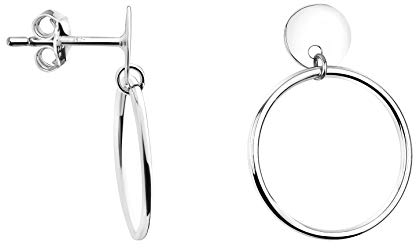 SOFIA MILANI - Damen Ohrringe 925 Silber - Ohrstecker als Kreise - 20842