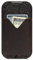 Pack & Smooch Kirkby Case for iPhone 14 PRO MAX / 13 PRO MAX / 12 PRO MAX / 100% Merino Wool Felt Vegetable Tanned Leather Made in Germany Dark Brown