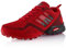 Fusskleidung® Damen Herren Wanderschuhe Atmungsaktive Trail Running Trekkingschuhe Rot EU 38