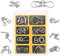 Metal Wire Puzzles Toy Brain Teaser Puzzles Mind Games IQ Test Toy Cracker Fillers for Kids Adults, Set of 8