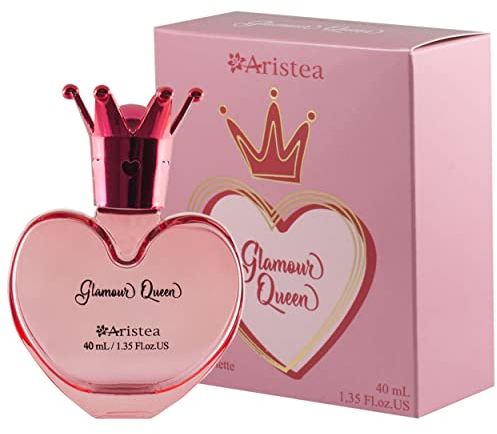 Aristea Parfum Damen Glamour Queen, Eau de Parfüm für Frauen, blumig-fruchtiger Damenduft, 40ml