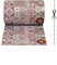 OLIVO.shop - JOKE Tappeto cucina antiscivolo lavabile, tappeto in gomma antimacchia, passatoia cucina moderna, corsia disponibile su misura (MOSAIC RED, 50x290 cm)