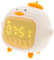 Angoily 1 Satz Umarmung Ente Wecker Nacht Tischwecker Moderner Wecker Schreibtischaufsatz Schlafzimmer Wecker Kleinkind Wecker Led-wecker Kieselgel Karikatur Weiß Haushaltsprodukte Student