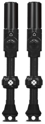 MUC-OFF accessorio valvola tubeless Big bore hybrid Large 1 coppia Nero