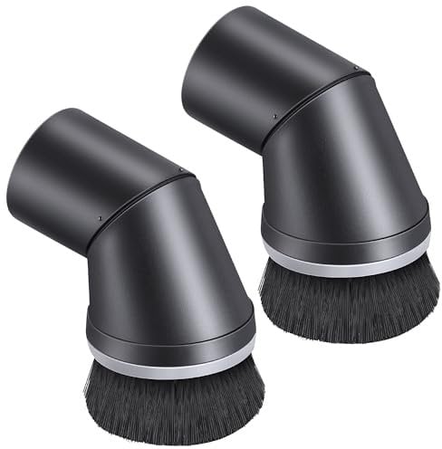Feekoon Vacuum Cleaner Dust Brush Compatible with Miele C and S Series, 35mm SSP-10, 07132710, Rotating Replacement Dusting Brush for Vacuuming Sofas and Baseboards(2 Pack)