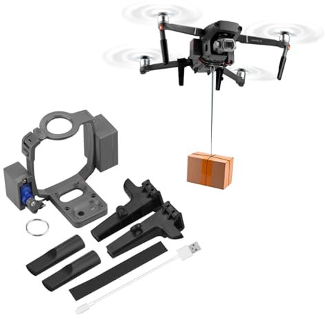 XBERSTAR Drone Remote Thrower for DJI Mavic 2/Mavic 2 Pro Drone Airdrop Device Dropper Thrower for DJI Mavic 2/2 Pro Accessories