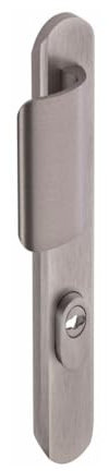 Vachette Poignée de Porte blindée étroite Secumax Palière Anodinox