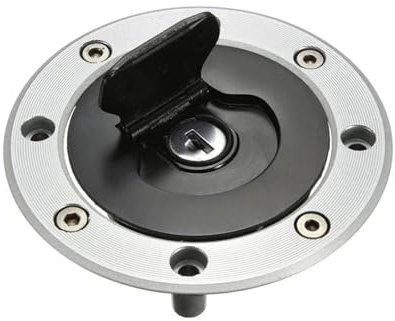 Motorrad Tankabdeckung Für Suzuki GSXR 600 700 GSXR1000 Für Katana 600 GSX-600F RF-400 GK78A RF-900 Motorrad-Tankdeckel Mit Abschließbarkeit Und 2 Schlüsseln Motorrad Tankdeckel