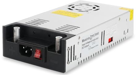 ZKLGS Fuente de alimentación conmutada, Fuente de alimentación conmutada SMPS CA a CC 12V 24V 36V 48V 60V Transformador 5A 8A 10A 15A 20A 25A 30A 40A 50A 600W 480W 360W(500W)