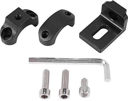 ivamulie TG80 Scheinwerfer-Festregal Lenker 22Mm 7/8 Motorrad Scheinwerfer Halterung Scheinwerfer Halterung Rohr Schelle für Cafe Racer Chopper