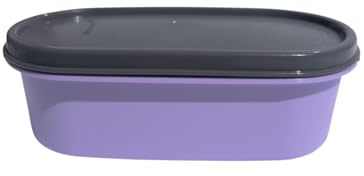 Tupperware Eidgenosse - Recipiente compacto ovalado redondo para frigorífico, 500 ml, 500 ml, color morado