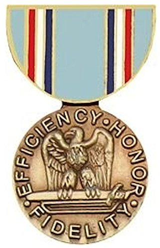 Mini-Medaille Good Conduct, kleine Anstecknadel der Luftwaffe
