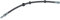 febi bilstein 01894 Brake Hose brake caliper to steering knuckle, pack of one
