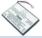 Batterie für Apple iPOD Photo U2 20GB Color Display MA127 30GB M9829 3.7V 900mAh