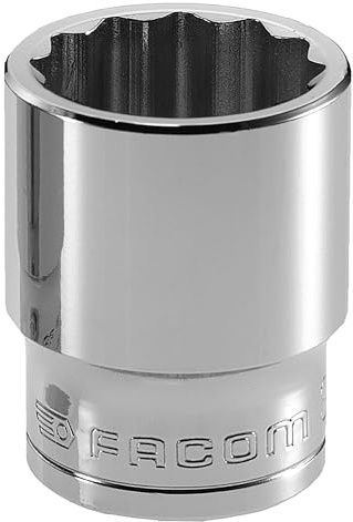 FACOM 1/2 inch Socket Wrench, 12 Point, 5/8, 1 Piece, S.5/8