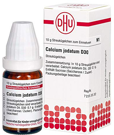 CALCIUM JODATUM D 30 Globuli 10 g