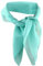 TigerTie Damen Chiffon Nickituch in mint grün einfarbig unicolor - Halstuch Größe 50 cm x 50 cm