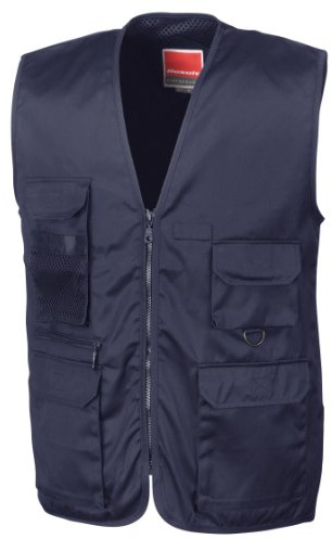 Work-Guard Safari Waistcoat - Farbe: Midnight Navy - Größe: M
