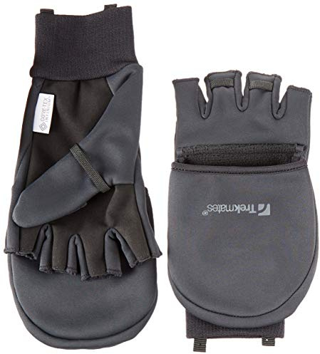 Trekmates Unisex-Erwachsene Rigg Windstopper Cabrio, Schwarz, Größe M