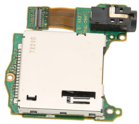 Ersatzteile, Akozon Spielkartenleser Cartridge Slot Module Host Reader Tray Kopfhörerlochanschluss Fit für