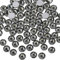 Beadsland 1440 PCS Flat Back Crystal Rhinestones Round Gems for Nail Art and Craft Glue Fix,Black Diamond(SS10(2.7-2.8mm))
