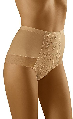 Wolbar Damen Hipster Slip WB181, Beige,L