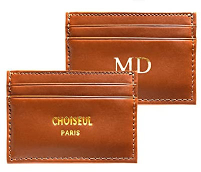 Porte carte cuir-Porte carte homme personnalisé -porte carte homme-Porte carte bleu -Porte carte-Porte carte personnalisé (Nicolas)