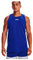 Under Armour Herren Baseline Cotton Tank T-Shirt, (400) Royal/White, Mittel