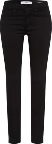 BRAX Style ANA Sensation-Jeans a Tubo sostenibili a Cinque Tasche con Effetto Push up, Clean PERMA Black, 29W x 30L Donna