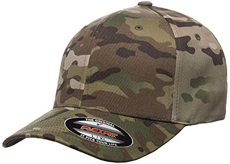 Flexfit Delta Nahtlose Carbonkappe, multicam, XX-Large