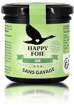 Happy Foie - Ohne Stopfen - 130g Glas (130g, Freilandgans)