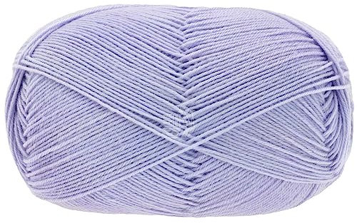 LANA GROSSA Meilenweit 100 Merino extrafine | Hochwertiges Sockengarn, waschmaschinenfest | Handstrickgarn aus 75% Schurwolle & 25% Polyamid | 100g Wolle, Stricken & Häkeln | 420m Garn FB2436