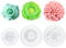 3 Pezzi Stampo per Candele in Silicone, Silicone a Forma di Fiore Peonia Stampo per Candele, Stampo Silicone Candele, Stampo Silicone Fiori 3D per Candele Aromatiche, Saponi, Decorazioni Artigianali