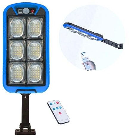 MONZER Outdoor Solar Lights, 150 LED Solar Security Lights 4500LM and 3 Modes Motion Sensor Wide Angle Powered Lights IP66 Waterproof Solar Wall Light for Front Door, Yard, Garage, Garden (1 Pack)