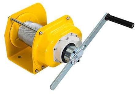 Treuil manuel Treuil Manuel En Acier Galvanisé, 0.5T/1T/2T/3 Tonnes, For Bateau Et Camion, Auto-verrouillage Manuel, Outil Manuel, Élingue De Levage Pour le remorquage de remorque, de bateau ou de VT(