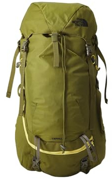 The North Face NF0A87C24NU Y TERRA 50 Sports backpack Unisex Forest Olive-New Taupe Größe OS