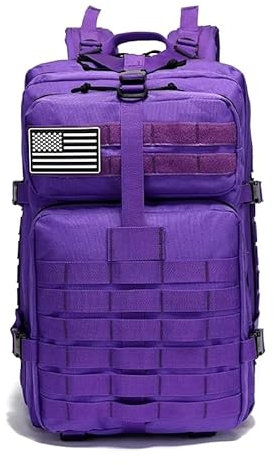 Olyndra Mochila Tactica Militar 50L (Violeta)