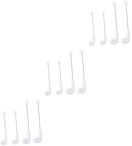 IWOWHERO 12stücke Flexible Flaschenbürste Weiche Reinigungsbürsten Für Weinbecher Und Babyflaschen Für Schwer Erreichbare Stellen Der Küche