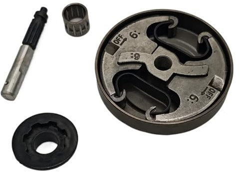 LALAL Kit d'engrenage à vis sans fin de pompe à huile de tambour d'embrayage en métal Durable de remplacement. 325 7T for Husqvarna 340 345 350 445 450 pièces d'outils de réparation