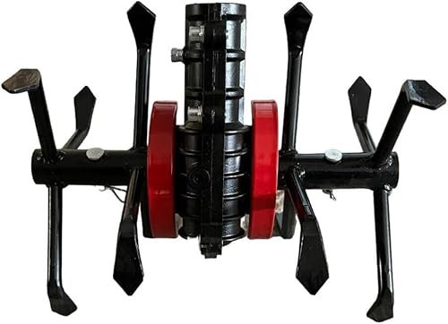 Gruppo Zappetta Decespugliatore Slim 9 Denti 26mm Motozappa per Orto Fresa Universale