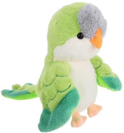 ERINGOGO Robuste Papageien-handpuppe – Weiches Plüsch-vogelpuppenspielzeug Für Kinder Vogelpuppe Zum Geschichtenerzählen Pädagogisches Puppenspielzeug