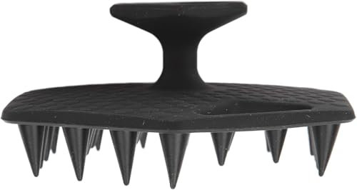 Jortmrd Brosse Cuir Chevelu,Brosse à Cheveux en Silicone Souple 100%,Stimulation Croissance Cheveux, Nettoyage Profond et Design Ergonomique Antidérapant (Usage Sec/Humide - Unisexe)
