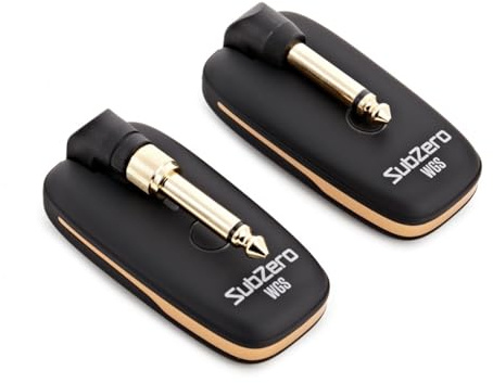 SubZero Pocket Guitar Bug, UHF Wireless System | Wireless freedom for guitarists, up to 7 hours battery life via USB-C, 50m range for small-medium venues