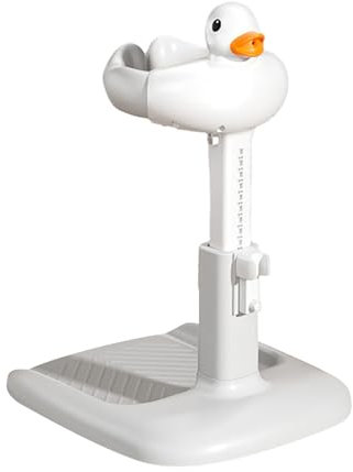 XUQEAYWD Soporte De Pie Para Ducha De Bebé - Soporte de Baño Antideslizante,Soporte Portátil de Altura Ajustable para Ducha de Niños y Niñas con Mayor Seguridad y Estabilidad