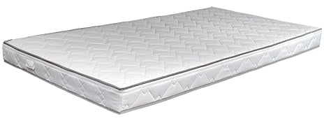 Sleepy shop 24 YOUR PERFECT MATTRESS Babymatratze 120x60 cm – Kokos Buchweizen Schaum – orthopädisch, atmungsaktiv, hypoallergen Oeko-TEX Standard 100 – Matratze für Babybett, waschbarer Bezug,