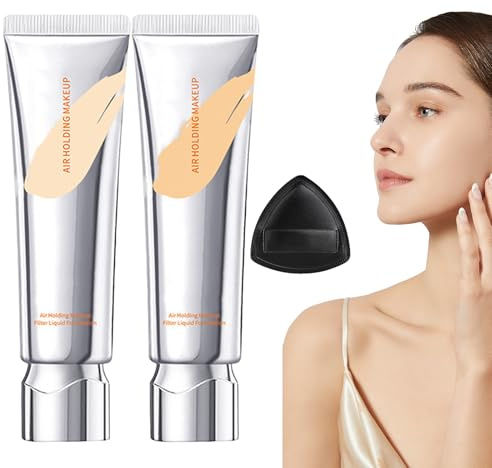 Langanhaltende, deckende Flüssig-Foundation für ein makelloses Make-up. Die Foundation sorgt für ein natürliches Finish, spendet Feuchtigkeit, ist wischfest und für alle Hauttypen geeignet. (MIX)