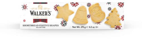 Walkers Shortbread Festive Shapes Carton